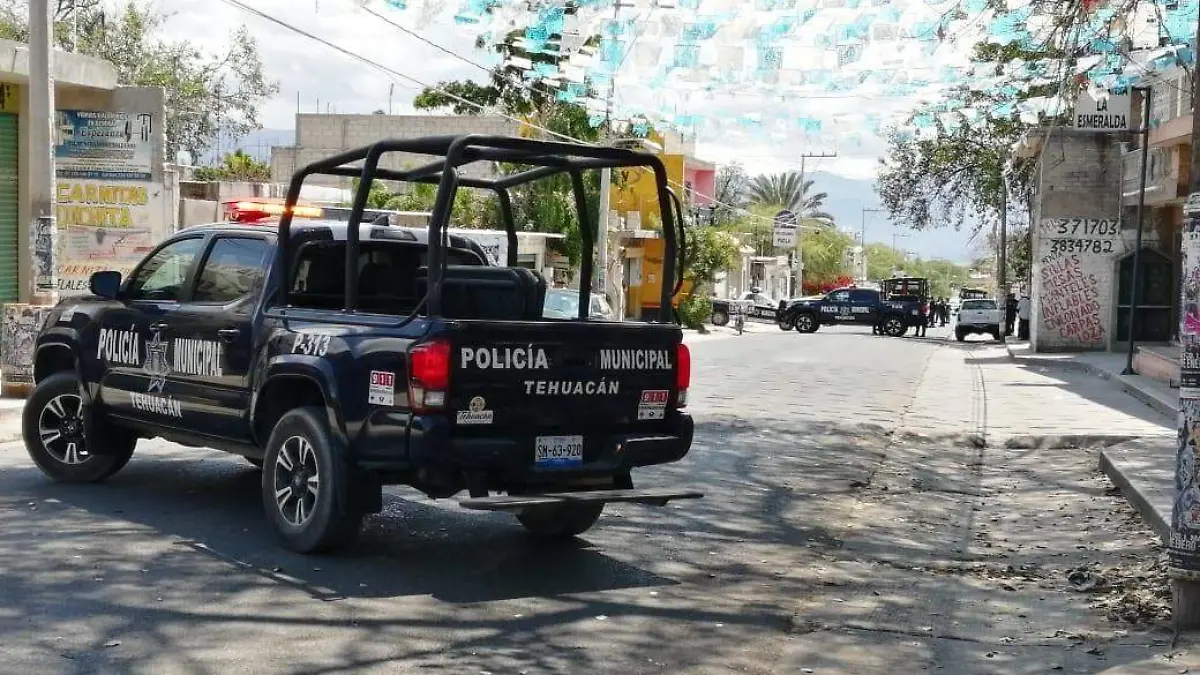 POLICIAS DE TEHUACAN